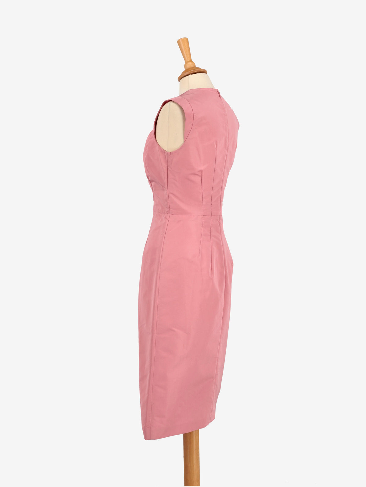 Prada Pink Silk Dress MR091024.6  Prada 