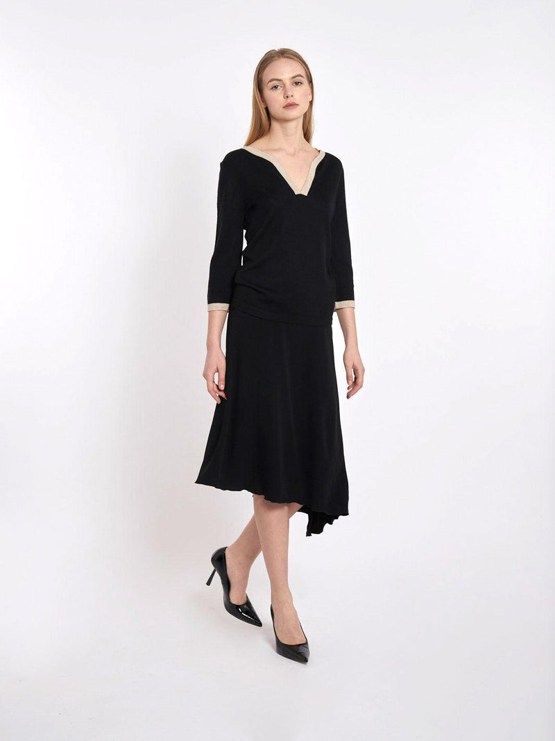 Y2K Asymmetric Emporio Armani midi skirt BR002133  Emporio Armani 