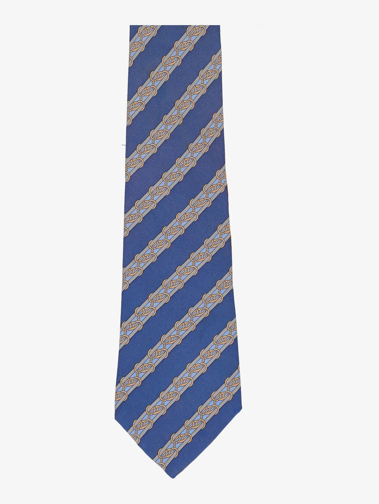 Hermès Chains Print Tie 161225.21  Hermes 