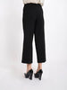 Y2K Prada black cropped woollen pants with buttons on the front W2203177  Prada 