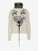 Krizia Sweater with tiger embroidery