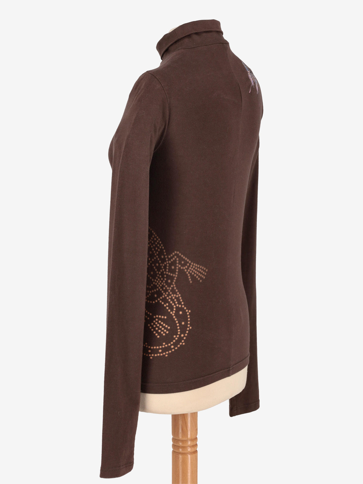 Just Cavalli Turtle Neck Animals Print Shirt W24121253.3  Just Cavalli 