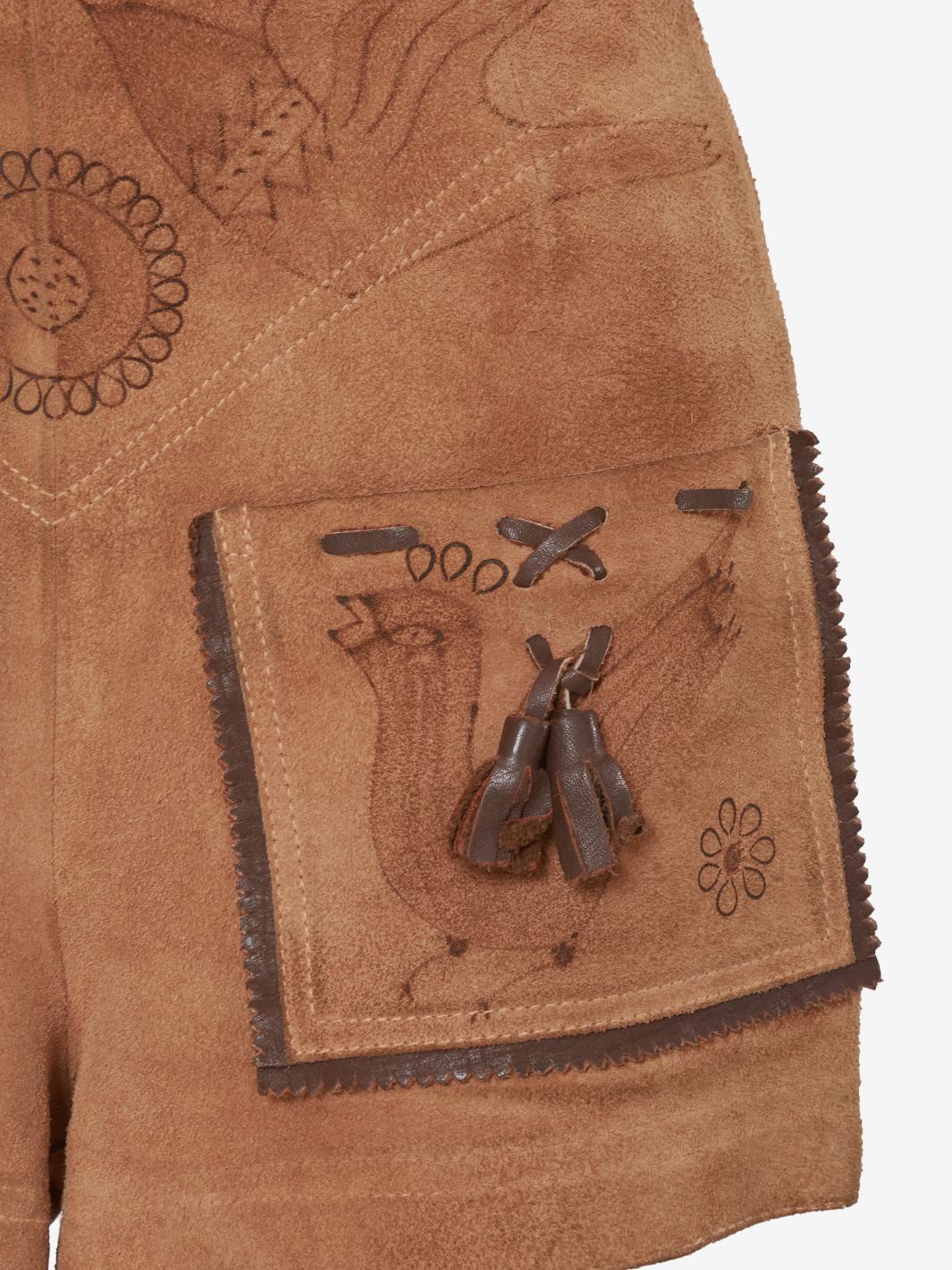 Vintage Suede Shorts  - '70s AR040  Vintage 