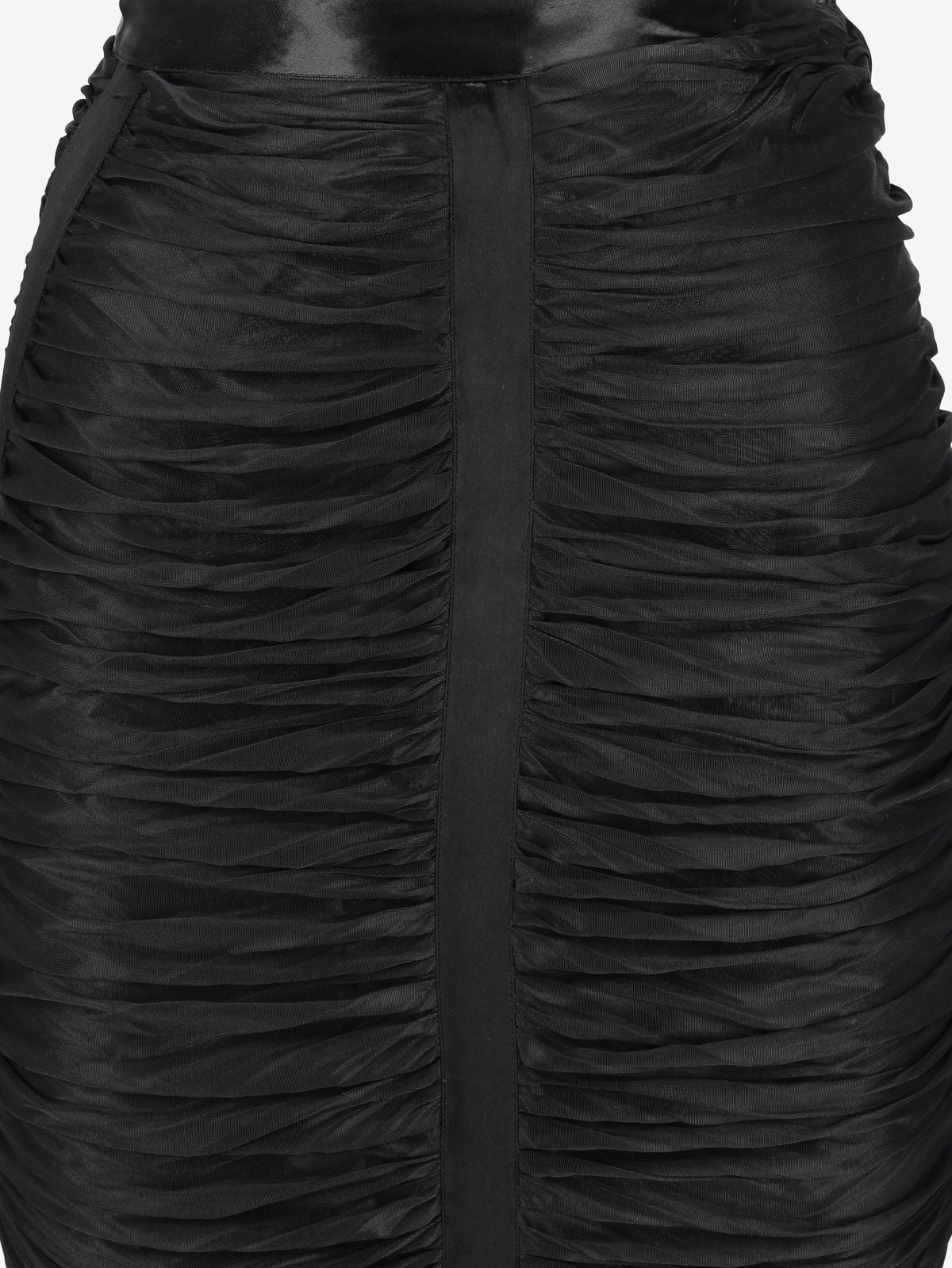 Yves Saint Laurent Draped Midi Skirt W7426.49  Yves Saint Laurent 