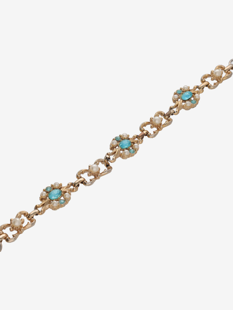 Vintage Delicate Floral Bracelet W13426.60  Vintage 