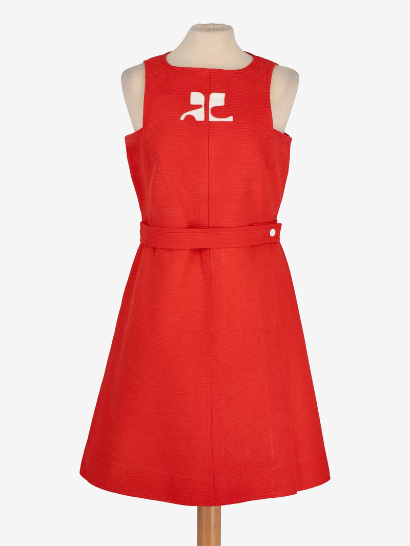 Courrèges Hyperbole Red Dress MR260725.10  Courrèges 