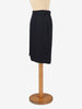 Gianni Versace Linen Pencil Skirt<BR/><BR/> WCV04032025_7  Versace 