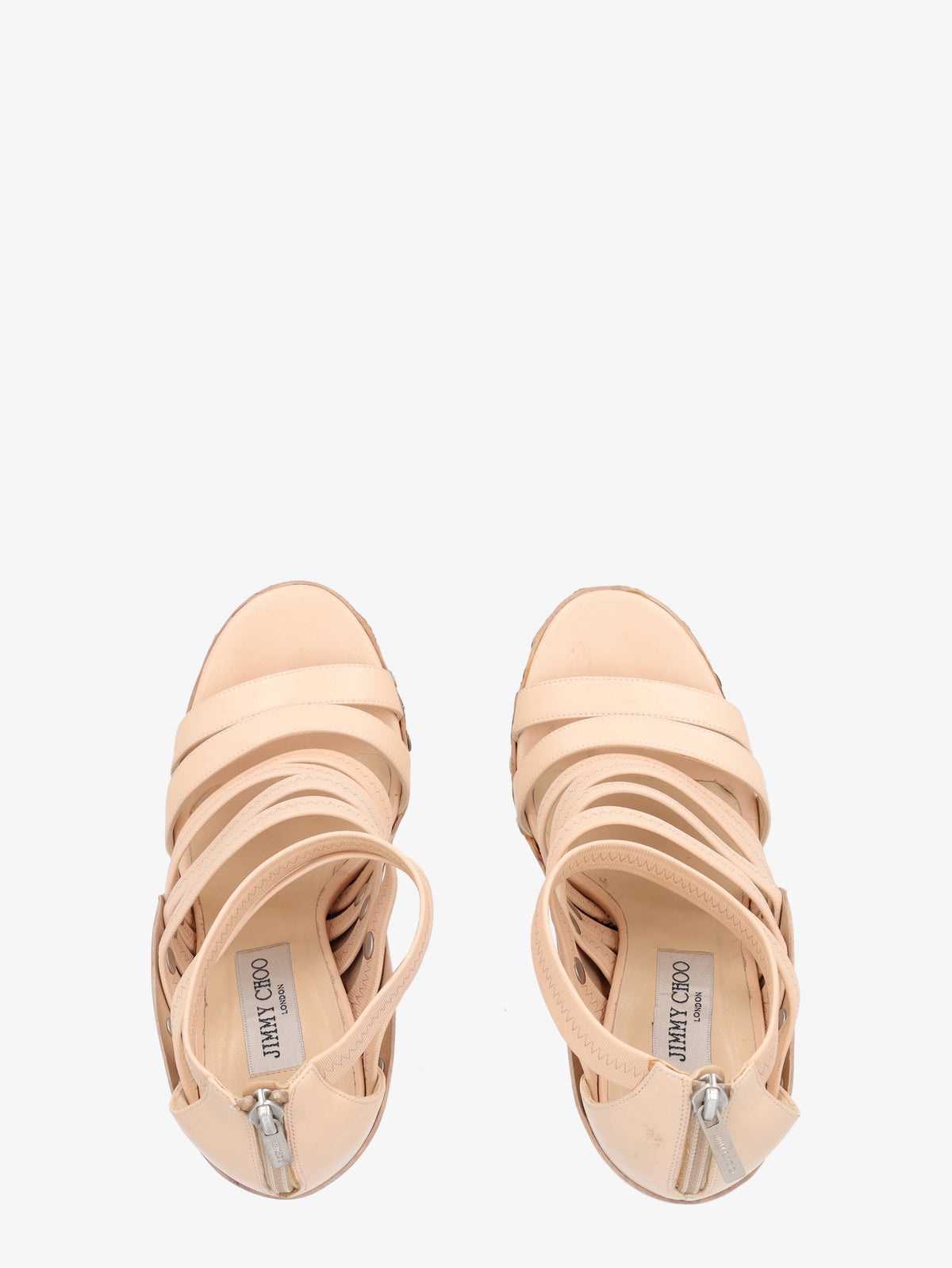 Jimmy Choo Cream Striped Décolleté WCV161224_23  Jimmy Choo 