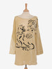 Krizia Mesh Sweater with Embroidery