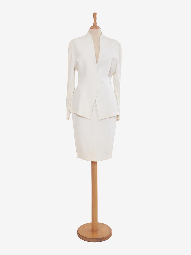 Thierry Mugler White Tailleur BR12523.11  Thierry Mugler 