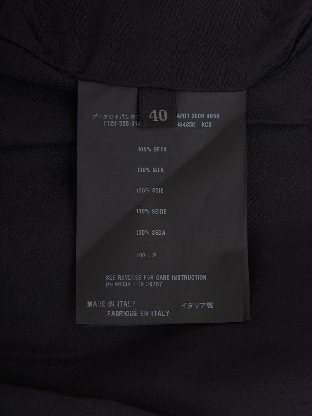 Prada 蟒蛇印花大衣