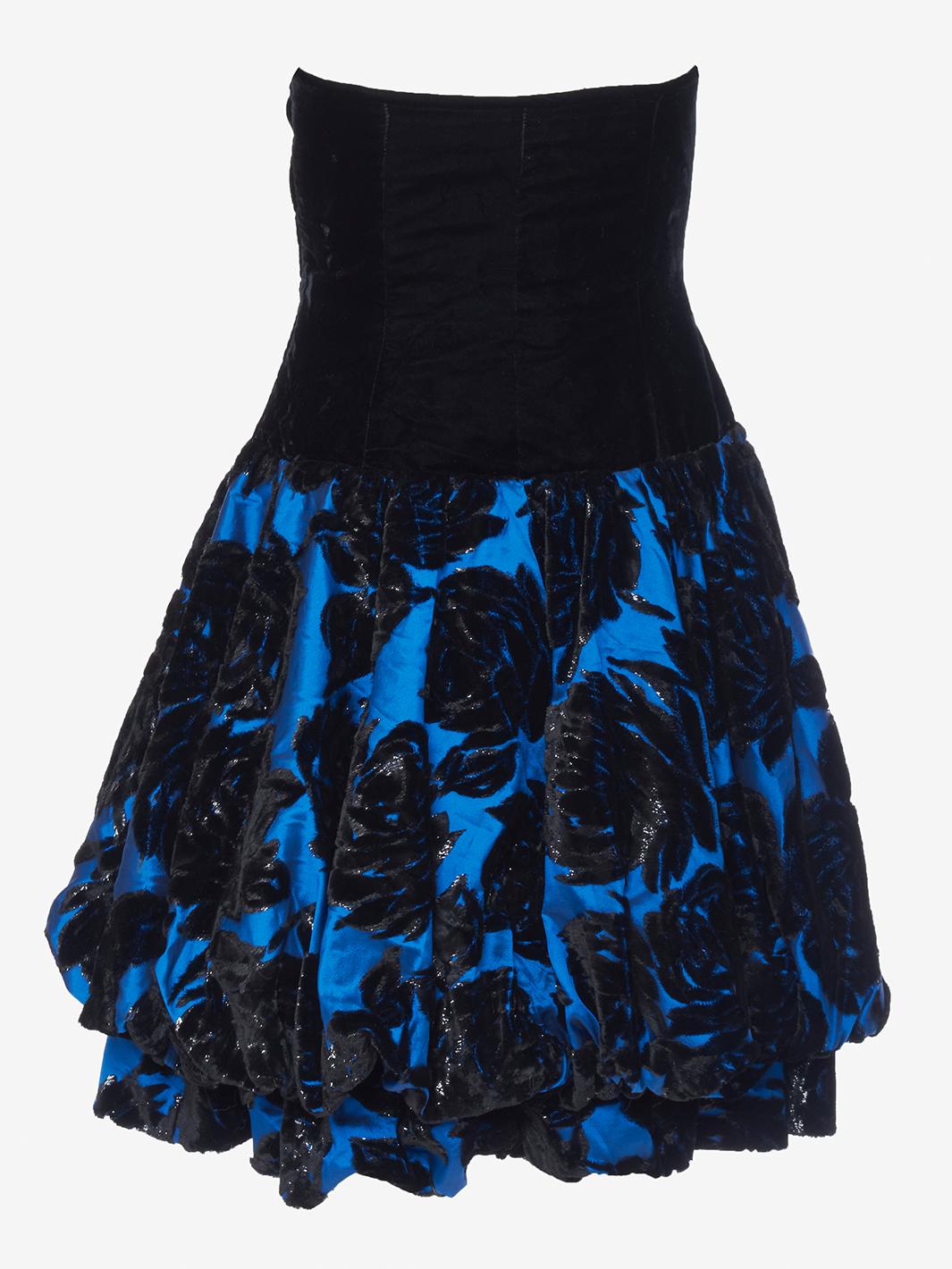 Mario Borsato Brocade floral print dress WCV22112902  Mario Borsato 