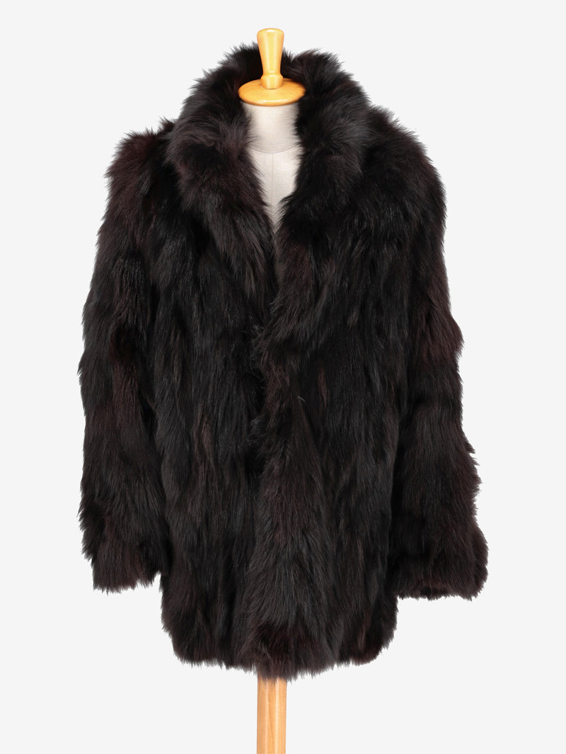 Versace Couture Fox Hair Coat WCV250829  Versace 