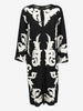 Vintage Wool-Blend Floral Motif Cardigan with Gem Embellishments CVM26.22.16  Vintage 