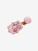 Oscar de la Renta Pink Gemstone Drop Earrings W13426.57  Oscar de la Renta 