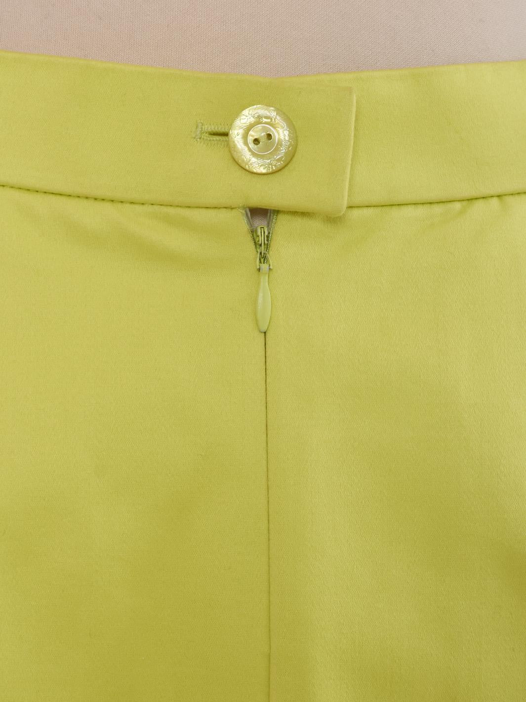 Chloé black and acid green Suit