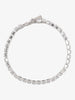 Kenneth Jay Lane White Rhinestones Bracelet CVR34.1.91  Kenneth Jay Lane 