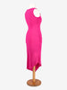 Ungaro Fuchsia Asymmetrical Dress