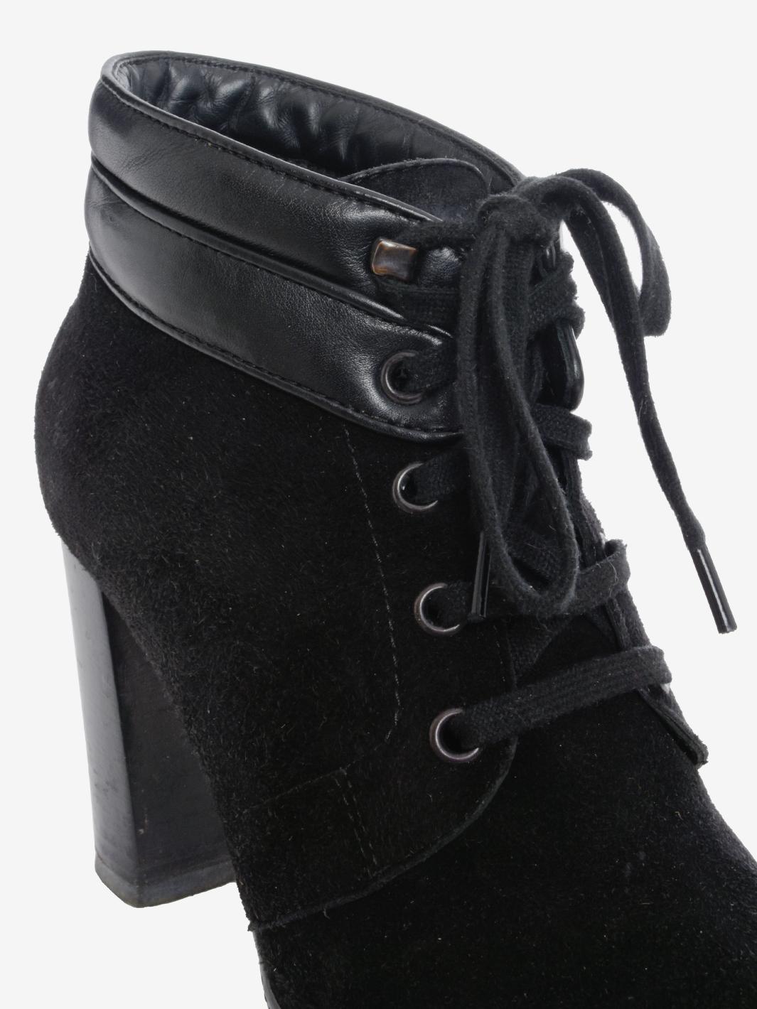 Tods's Black Suade Ankle Boots WCV221104195  Tod's 