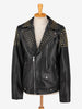 Vintage Leopard Biker Jacket WCV250856.02  Vintage 