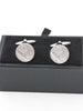 Coin-shaped cufflinks U222-9/14  Vintage 