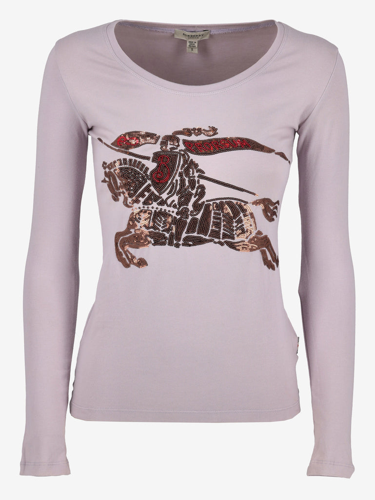 Burberry Lilac Shirt W24121253.8  Burberry 