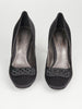 2010 Bottega Veneta dark blue Bottega Veneta pumps with jewel application CVM17.62.4  Bottega Veneta 