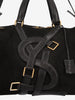 Yves Saint Laurent Vavin Duffle Bag in Suede and Leather WCV26.1.8  Yves Saint Laurent 