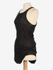 Rick Owens Forever Basic Rib Tank in Black Cotton RM300625.85  Rick Owens 
