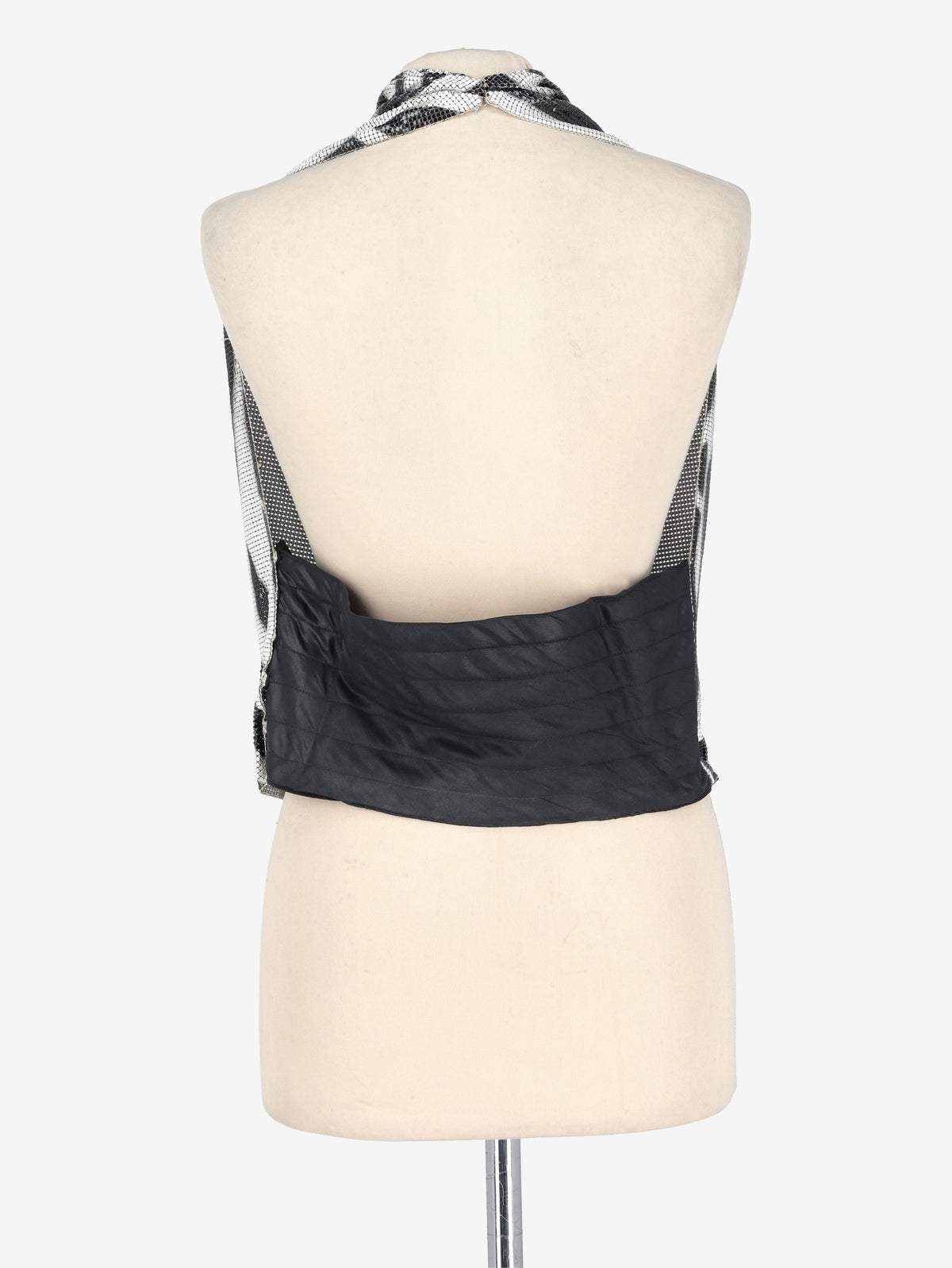 Versace zebra print open back top MR206002  Versace 