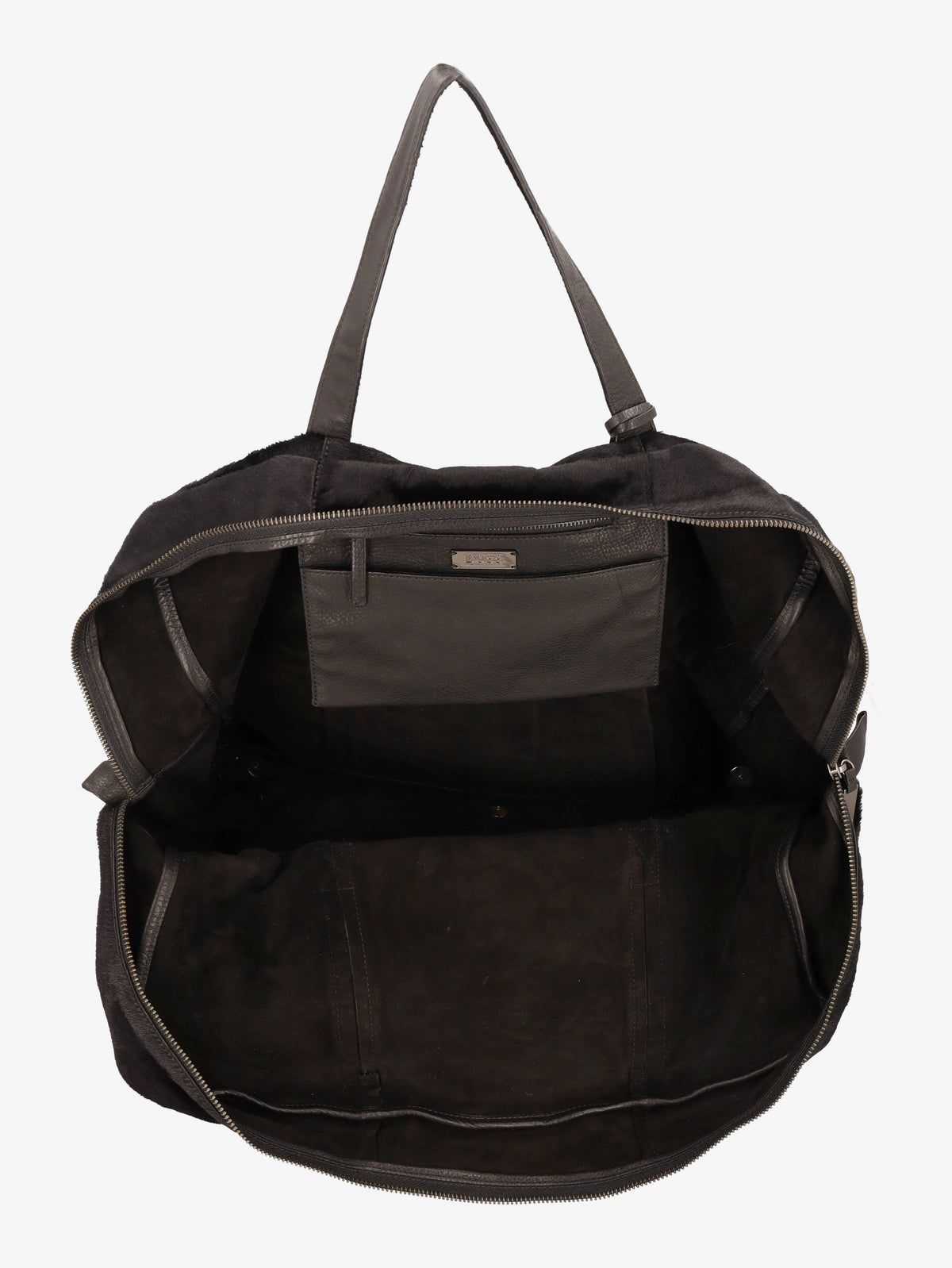 Hugo Boss Black Calf Hair Travel Bag