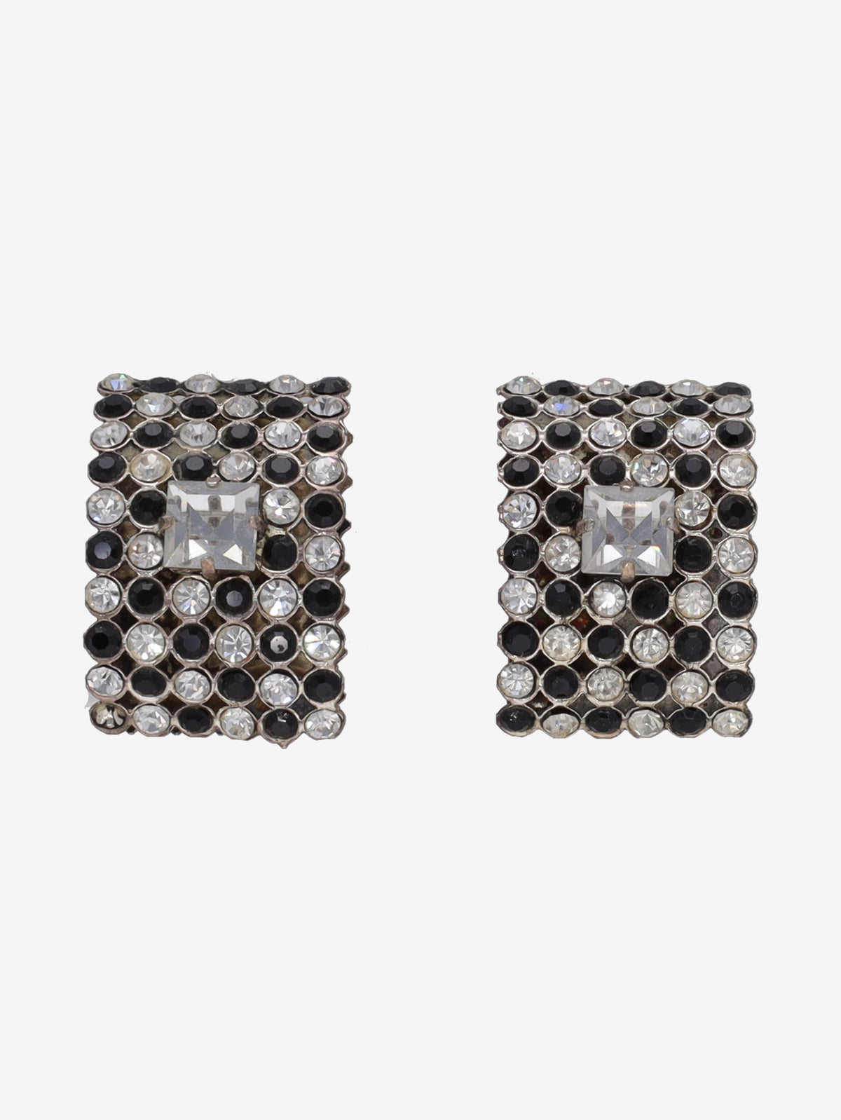 Rectangular Clip-on Bozart Earrings W22040618  Bozart 