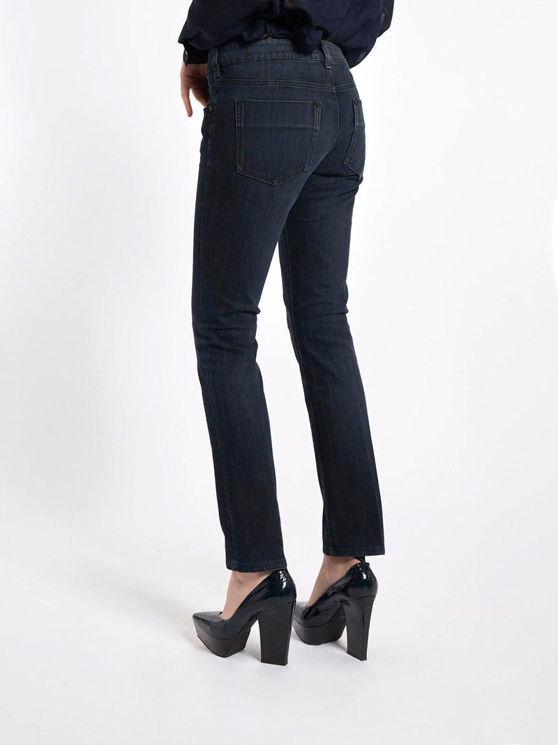 Kenzo Y2K dark blu low-rise jeans, slim fit CVB21.23.22  Kenzo 