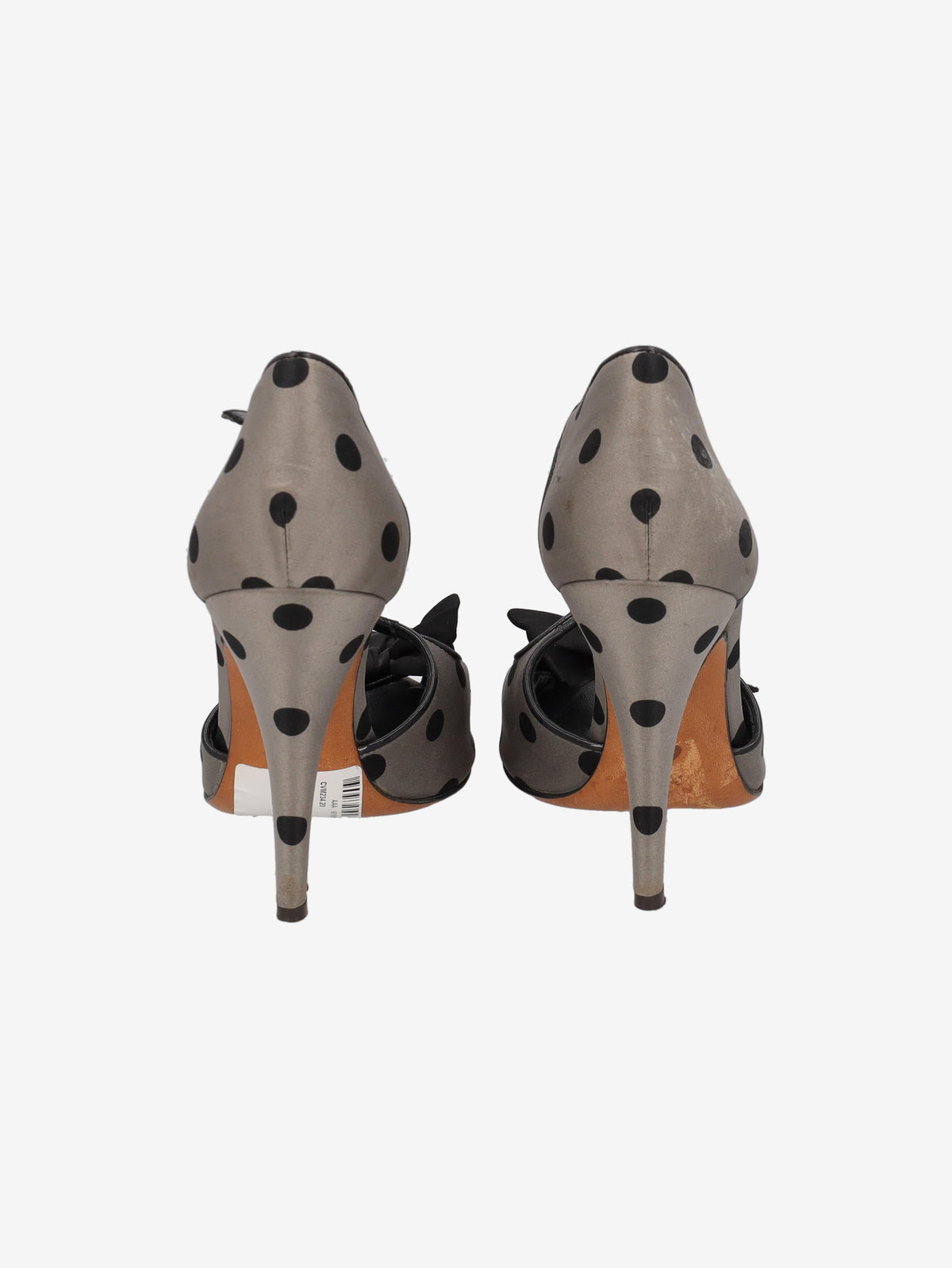 Moschino Polka Dot Bow Sandal Heels CVM234.20  Moschino 