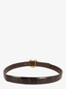 Mila Schön Cat Buckle Crocodile Belt