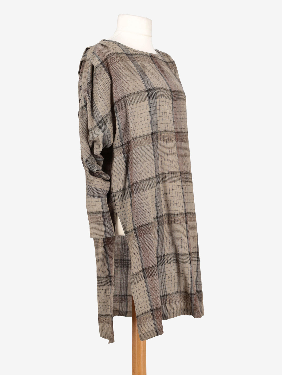 Issey Miyake Checked Dress DM10043110  Issey Miyake 