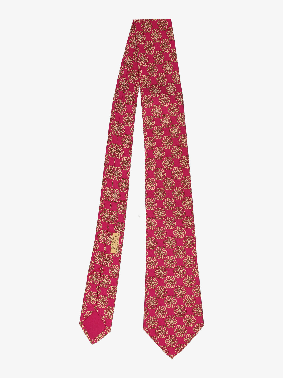 Hermès Flower Print Tie 161225.22  Hermes 