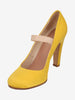 Twinset Yellow Ballerina Pumps W22050306  Twinset 