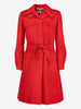 Valentino Red Long-Sleeved Dress MR120725.2  Valentino Boutique 