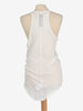 Rick Owens Forever Basic Rib Tank in White Cotton RM290925.24  Rick Owens 