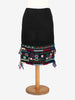 Gonna midi in lana Fendi