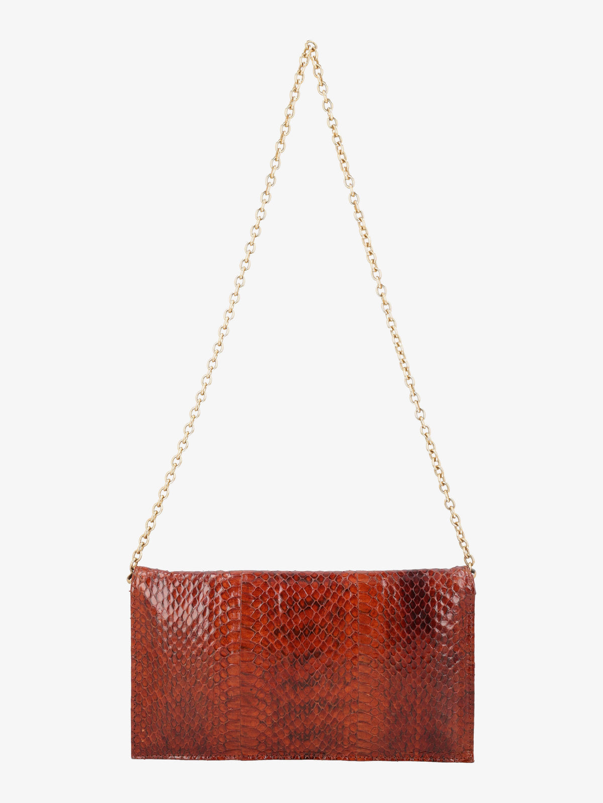Vintage Snake Print Shoulder Bag WCV300625.50  Vintage 