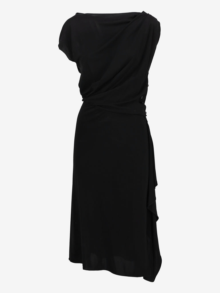 Vionnet Draped Black Dress WCV30052025.15  Vionnet 