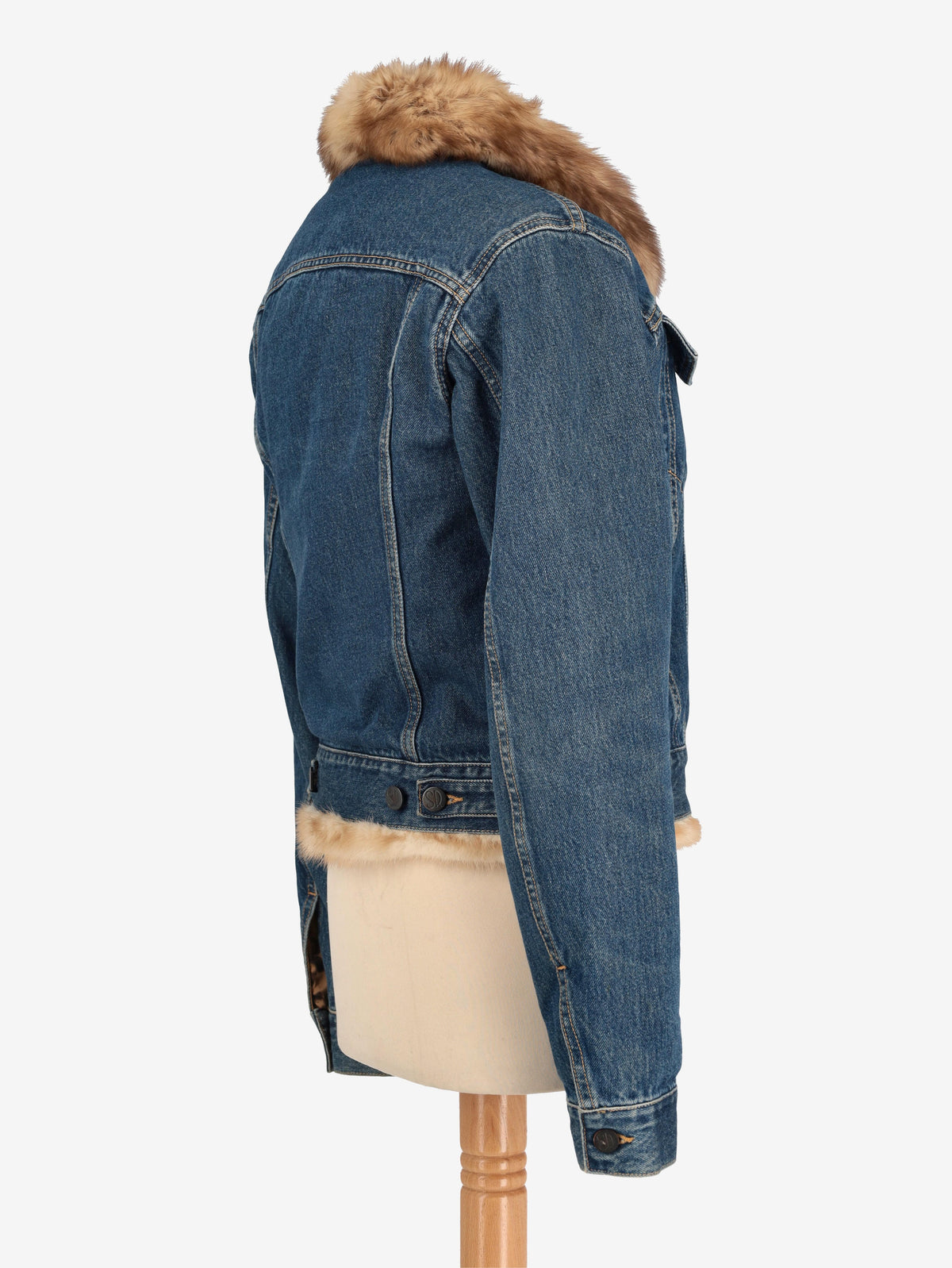 Simonetta Ravizza Jeans Jacket With Fur WCV161224_89  Simonetta Ravizza 