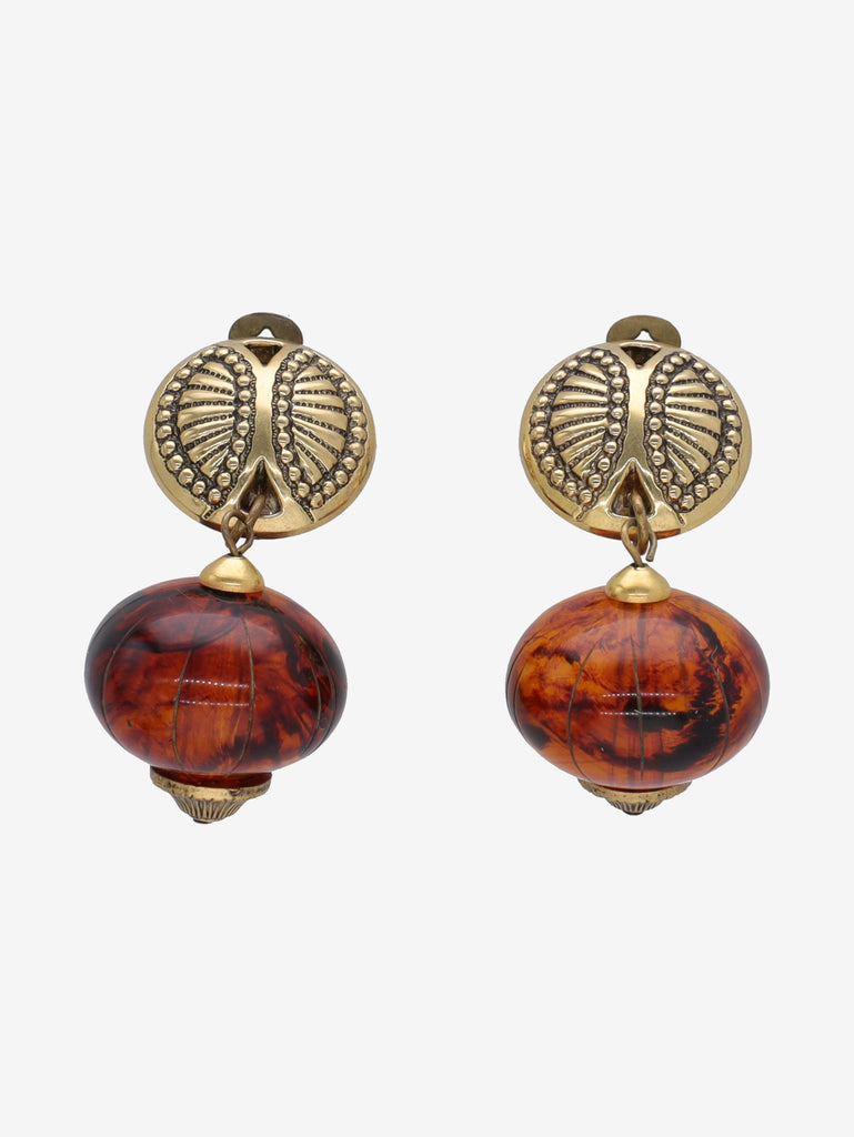 Vintage Pendant Clip-on Earrings WCV041224.146  Vintage 