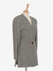 Vintage houndstooth wool blazer