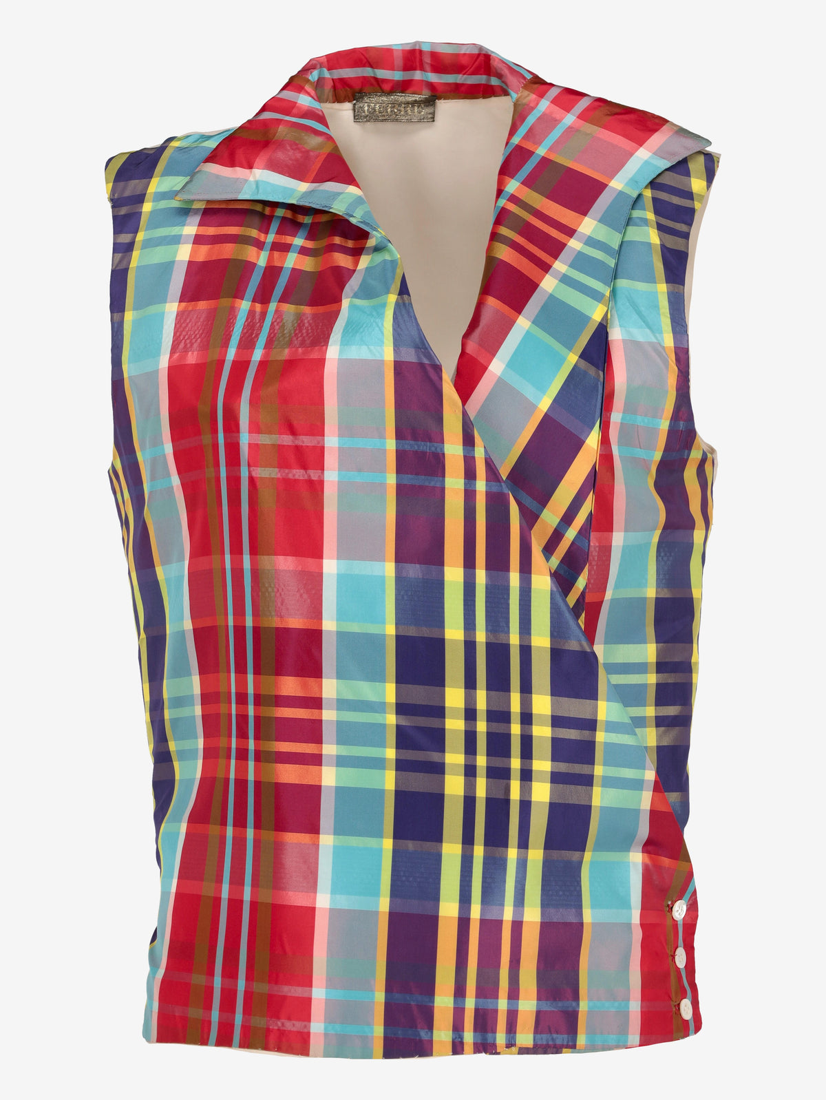 Gianfranco Ferré 1990s Tartan Vest B1602020  Gianfranco Ferré 