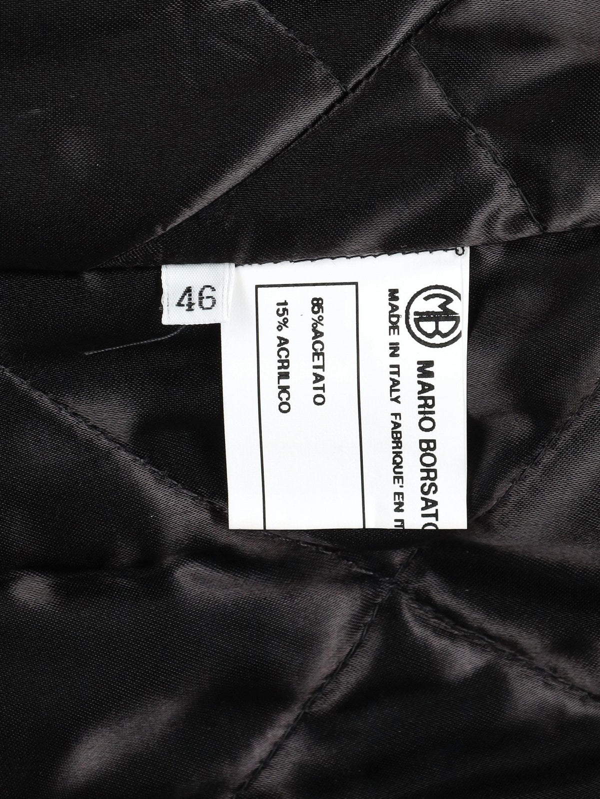 Mario Borsato Textured Coat with Faux Fur Inserts CVM26.6.32  Mario Borsato 