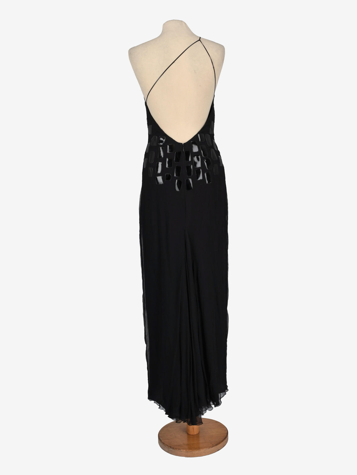 Mondrian Nightgown with Leather Inserts WCV041224.23  Mondrian 