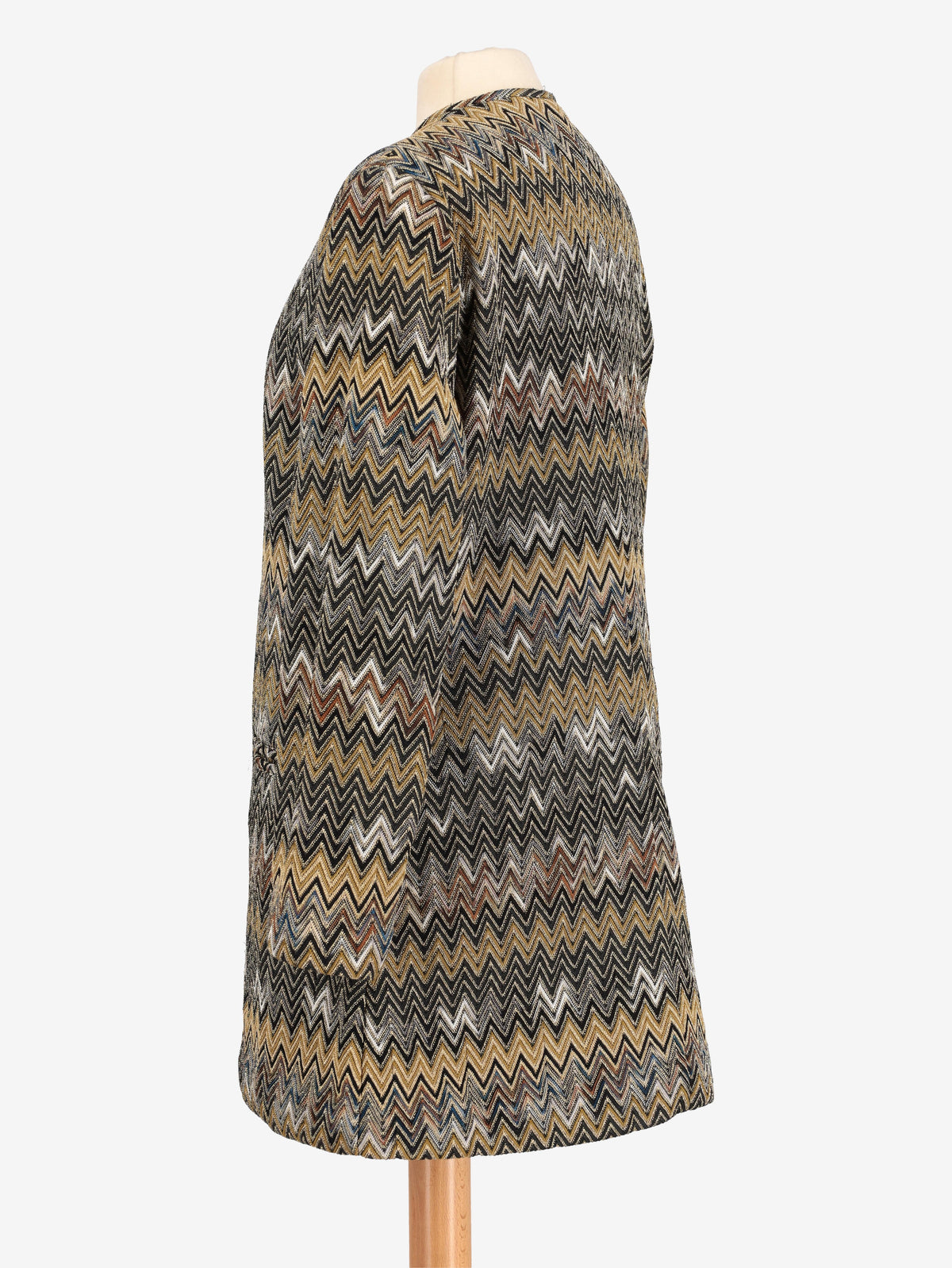 Missoni Overcoat With Gold Details W24121249  Missoni 